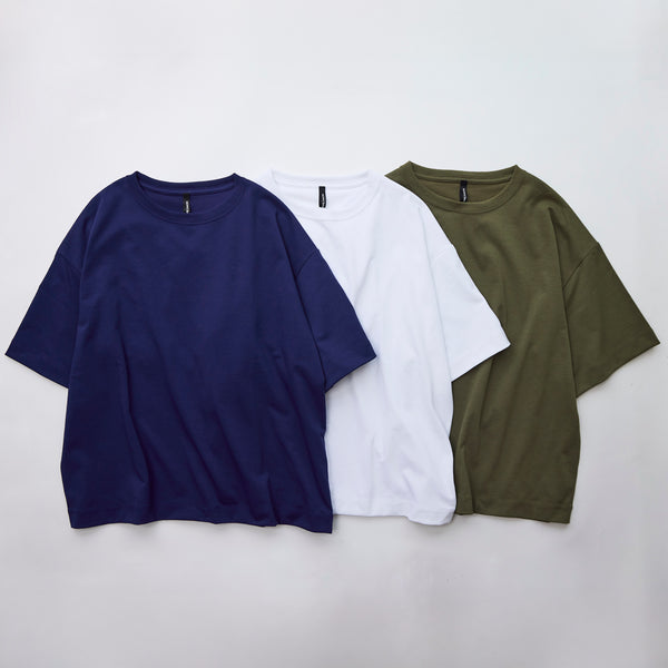 NOWU 天竺5分袖Tシャツ