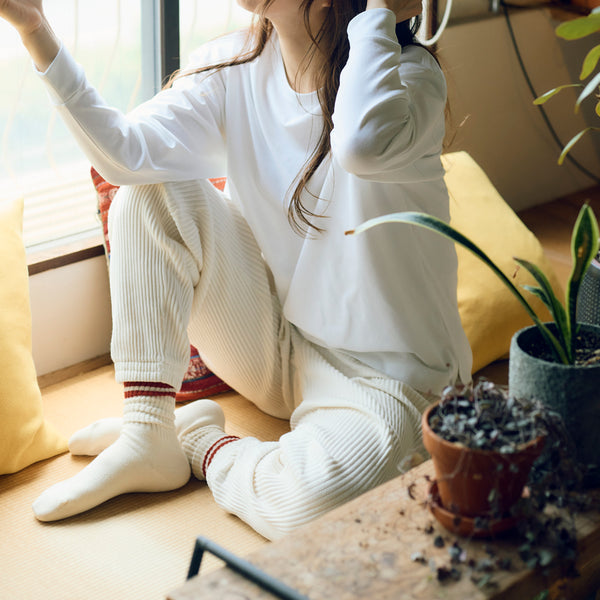 NOWU 天竺長袖Tシャツ