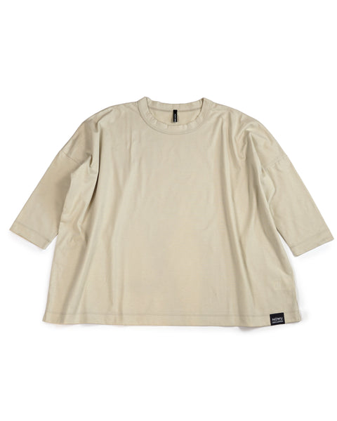 NOWU　PlaX™8分袖Tシャツ【日本製】