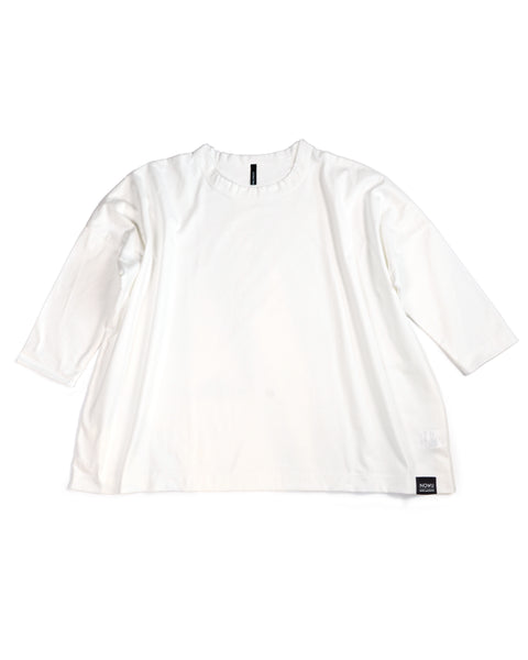 NOWU　PlaX™8分袖Tシャツ【日本製】