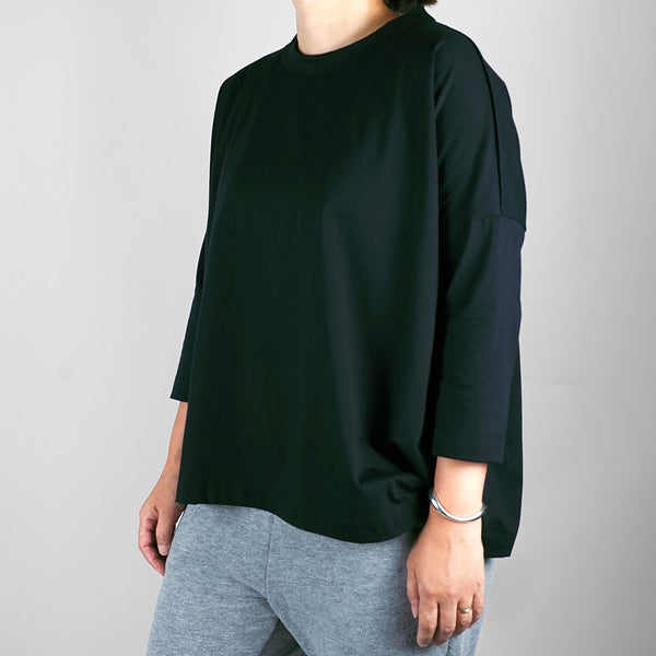 NOWU　PlaX™8分袖Tシャツ【日本製】