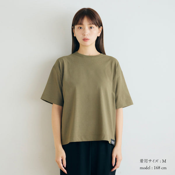 NOWU 天竺5分袖Tシャツ
