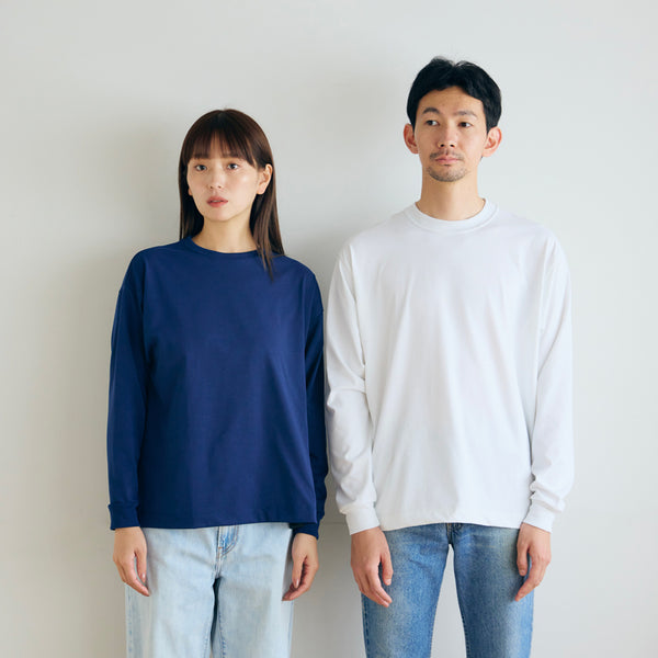 NOWU 天竺長袖Tシャツ