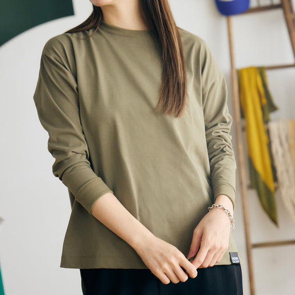 NOWU 天竺長袖Tシャツ